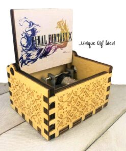 PhoenixAppeal Beautiful Hand Cranked Carved Wooden Music Box: Game of Thrones Unique Gift Present (Game of Thrones with Card, Wood) (Final Fantasy X: Return to Zanarkland) Final Fantasy X: Return to Zanarkland 17 71fNJJlHV7L
