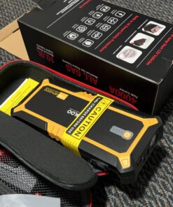 GOOLOO GP4000 Jump Starter Box 4000A Peak Car Starter (All Gas,up to 10.0L Diesel Engine) SuperSafe 12V Lithium, Auto Battery Booster Pack,Portable Power Bank with USB Quick Charge and Type C Port Yellow 42 71fNKCPkS8L