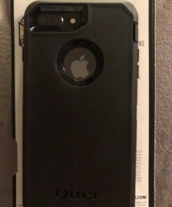 OtterBox IPhone 8 PLUS & IPhone 7 PLUS (ONLY) Defender Series Case - BLACK, Rugged & Durable, with Port Protection, Includes Holster Clip Kickstand Standard Packaging 32 71fNb8qiE6L