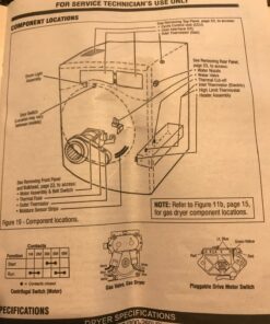 3392519 Dryer Thermal Fuse - Replacement Part for Whirlpool and Kenmore Exact Fit DR Quality Parts™ 3388651 WP3392519VP 694511 36 71fQVGmu6jL