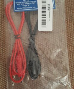 Elenco Electronics TL-16 Banana to Large Alligator Test Lead Set 9 71fQZcm0lrL