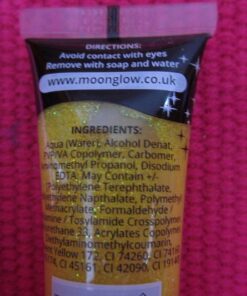 Moon Glow - Blacklight UV Glitter Face & Body Gel - 0.42oz Set of 6 - Blacklight Face Paint - glows brightly under Blacklight 26 71fQftwbTPL