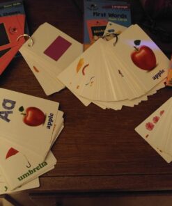 Star Right Words Toddler Flash Cards Set of 4 - Number Flash Cards, First Words, Colors and Shapes, & Alphabet/Letter Flashcards - 4 Binder Rings - 144 Sight Words Kindergarten Flash Cards 3-7 Years Multi Skill 37 71fRUjGqb2L 2