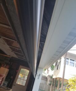 M-D Building Products 87668 18-Feet Universal Aluminum and Rubber Garage Door Bottom, Black 63 71fSRrcUSIL