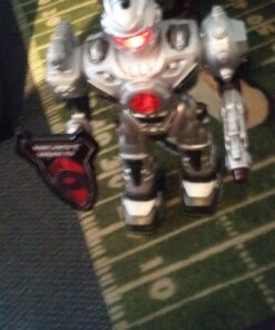 Think Gizmos Large Remote Control Robot for Kids – Superb Fun Toy RC Robot – Remote Control Toy Shoots Missiles, Walks, Talks & Dances (10 Functions) (Silver) Silver 47 71fUkEUeQmL