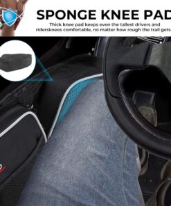 KEMIMOTO Side Door Bags Compatible with RZR, UTV Front Door with Knee Pad, Driver and Passenger Side Storage Bag Set Compatible with Polaris RZR XP 1000, 4 1000, Turbo, S900 2014-2019 2PCS 19 71fVXE0KaGL