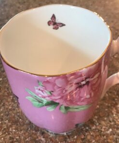 Miranda Kerr For Royal Albert Friendship Vintage Mug, Pink, 13.5 oz Romantic 18 71fY75EXhqL