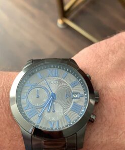 GUESS 45MM Stainless Steel Watch Gunmetal/Gunmetal/Gunmetal 22 71fYKTvwuuL