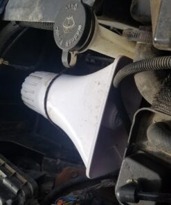 Pyle Indoor/Outdoor PA Horn Speaker - 8” Portable PA Speaker with 8 Ohms Impedance & 65 Watts Peak Power - Mounting Bracket & Hardware Included PHSP5, White 1 Pack 19 71fYNcNRgQL