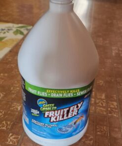 Fruit Fly Goodbye Gel Drain Treatment | Drain Fly Killer | Fruit Fly Killer | Drain Flies Treatment | Fruit Flies Treatment | Drain Fly & Fruit Fly Eliminator (1 Gallon) 31 71fZ XMaXGL