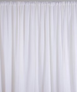 Ceiling Draping White Sheer Ceiling Curtain Voile Chiffon Ceiling Drape 10 Ft W X 20 Ft H Panel Wedding 10 Feet Width X 20 Feet Height 7 71fZ2BxvvFL