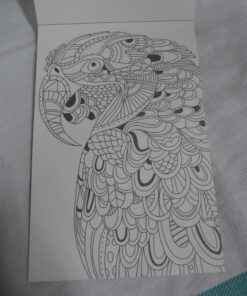 Color Therapy Coloring Books for Adult Relaxation DIY Stationery Cards Set with 32 Designs Coloring Stationery Note Cards Postcards, Hand Drawn Hand Written Greeting Card 76 71fZCVsaYFL