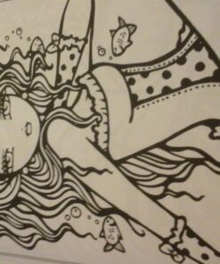 Sweet & Simple Whimsy Girls: Mermaids and More to Color 101 71fZE8CCNfL