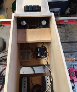 Switchtec 2 3 5 7 Gang Rocker Switch Panel with 4.8 Amps Dual USB Rocker Style Fast Charger with Integrated Voltmeter, Blue Backlit Led, Pre-Wired switches and USB Charger. 29 71fZU4OiWL