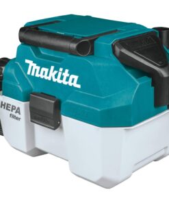 Alternative view of Makita XCV11Z 18V LXT Lithium-Ion Brushless Cordless 2 Gallon HEPA Filter Portable Wet/Dry Dust Extractor/Vacuum, Tool Only Bare Tool Teal/Grey