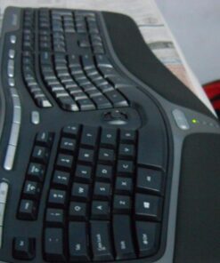 Microsoft Wired Natural Ergonomic Keyboard 4000, Retail Black 45 71faKbUhc L