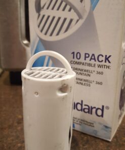 Premium Charcoal Filters for PetSafe Drinkwell 360 Fountains, Pack of 10 10 Count (Pack of 1) 13 71faUtpZHL