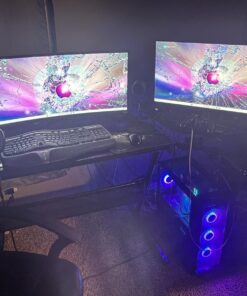 Sceptre 30-inch Curved Gaming Monitor 21:9 2560x1080 Ultra Wide/ Slim HDMI DisplayPort up to 200Hz Build-in Speakers, Metal Black (C305B-200UN1) 31 71fahHKKKbL