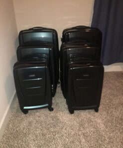 Samsonite Winfield 2 Hardside Luggage with Spinner Wheels, 3-Piece Set (20/24/28), Brushed Anthracite 3-Piece Set (20/24/28) 19 71faom98lmL