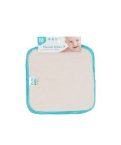 Bumkins Reusable Flannel Baby Wipes, 12 Count, Natural 20 71fbZN8P55L