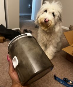 AIRROBO Dog Hair Vacuum & Dog Grooming Kit, 12000Pa Strong Pet Grooming Vacuum, 2L Large Capacity Dog Vacuum for Shedding Grooming Hair, Quiet, 5 Pet Grooming Tools, PG100 53 71fcXpCoReL