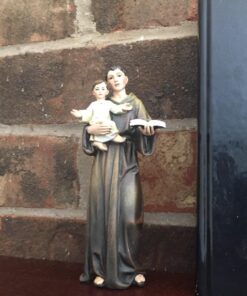 Joseph's Studio by Roman, Renaissance Collection, 6.25" ST Anthony Figure, Home Décor, Devout Gift, Prayerful Inspiration (4x2x6) 11 71fcsNnA7LL