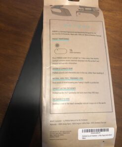 PURGGO Car Air Freshener - Lasts 365+ Days No Chemicals 100% Activated Bamboo Charcoal Fragrance-Free Deodorizer, Natural Auto Odor Eliminator, Purifier, Neutralizer, Absorb Smoke Smell 1 Count (Pack of 1) 53 71fd2EbiUoL