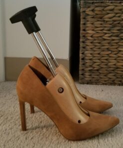 FootFitter High Heel Women Shoe Stretcher, Adjustable Shoe Stretcher for 3” to 6” Heels, Width Stretcher for Women Stilettos & Pumps (US 6.5-8) MEDIUM Women's Medium (6.5 - 8) 23 71fdpJnbyqL