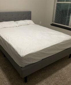 Utopia Bedding Zippered Mattress Encasement Queen - 100% Waterproof and Bed Bug Proof Mattress Protector - Absorbent, Six-Sided Mattress Cover 1 37 71fdxih5gHL