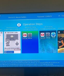 SmartSee Miracast Wireless Display Receiver 1080P HDMI WiFi Media Streamer Adapter Support YouTube Netflix Hulu Plus Airplay DLNA TV Stick for Android/Mac/iOS/Windows (2.4G) 32 71fe4FIKz5L