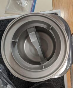 Cuisinart ICE-60WP1 2-Quart Cool Creations Ice Cream, Frozen Yogurt, Gelato and Sorbet Maker, LCD Screen with Countdown Timer, Makes Frozen Treats in 20-Minutes or Less, Stainless Steel/White Ice Cream Maker without Countdown Timer 41 71fewwOPB4L