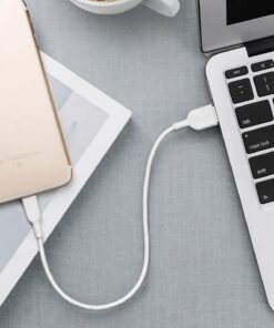 Anker iPhone Cable, Powerline II Lightning Cable, Probably The World's Most Durable Cable, MFi Certified for iPhone Xs/XS Max/XR/X / 8/8 Plus / 7/7 Plus / 6/6 Plus / 5S (White) 1 ft White 13 71fh fpVQVL