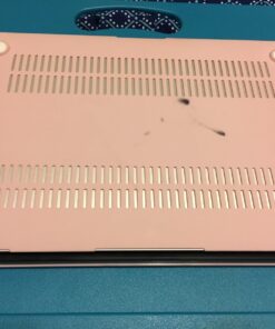 MOSISO Compatible with MacBook Air 13 inch Case (Models: A1369 & A1466, Older Version 2010-2017 Release), Protective Plastic Hard Shell Case & Keyboard Cover & Screen Protector, Rose Quartz 62 71fhkgG3kSL