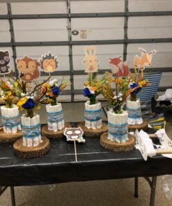 Woodland Creatures - Animal Shaped Decorations DIY Baby Shower or Birthday Party Essentials - Set of 20 39 71fiZW4qZ8L