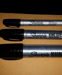 SHARPIE King Size Permanent Marker Large Chisel Tip, Great for Poster Boards, Black, 4 Count Assorted 30 71fj0slX2jL