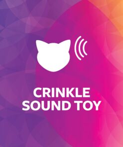SmartyKat Crackle Chute Crinkle Activity Tunnel Cat Toy - Tan/Red, One Size Set of 1 Crackle Chute Tunnel 30 71fj1Fjg4rL