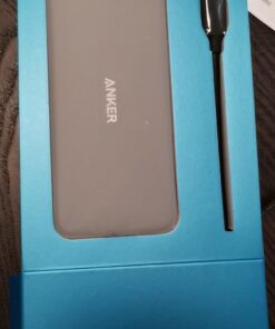 Anker USB C Hub Adapter, PowerExpand+ 7-in-1 USB C Hub, with 4K USB C to HDMI, 60W Power Delivery, 1Gbps Ethernet, 2 USB 3.0 Ports, SD and microSD Card Readers, for MacBook Pro and Other Laptops 40 71fj6g6P6VL