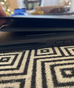 ZUGU Case for 2021/2022 iPad Pro 12.9 inch 5th / 6th Gen - Slim Protective Case - Apple Pencil Charging - Magnetic Stand & Sleep/Wake Cover (Fits Model #’s A2378, A2379, A2461, A2462) - Stealth Black 48 71fjkXxphqL