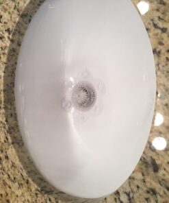 SlipX Solutions Stop-A-Clog Drain Protectors Trap Hair, 2 Hair Catchers Per Package (Plastic, 5 inch Diameter, Clear) 31 71fjxYj4uOL