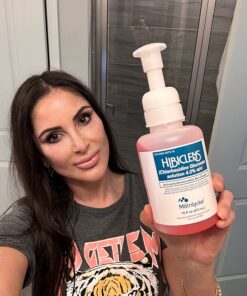 Hibiclens – Antimicrobial, Antiseptic Soap and Skin Cleanser – Foaming Pump Included – 16 oz – for Home and Hospital – 4% CHG 33 71flC1OeXeL