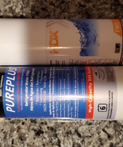PUREPLUS DA29-00020B Replacement for Samsung DA29-00020A/B, DA29-00020B-1, RF28HMEDBSR, RF263BEAESR, RFG297HDRS, HAF-CIN/EXP, RF4287HARS, RF28HFEDBSR, 469101, RWF0700A Refrigerator Water Filter, 4PACK 48 71fm0PtNc1L