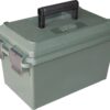 MTM AC11 Ammo Can for Bulk Ammo, Lockable, Water-Resistant, Heavy-Duty Dual Latches, Double Padlock Tabs, USA Made, Forest Green 61 71fmemrRI4L