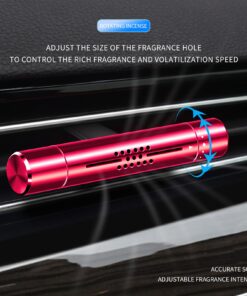KMSCO Car Air Fresheners Scents Diffuser Vent Clips Perfume Essential Oil sticks Fro Women Men Automotive Fragrance Decoration Accessories (Red) Red 18 71fn9Cl7swL