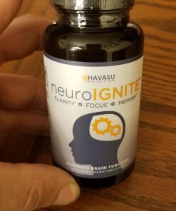 HAVASU NUTRITION NeuroIgnite Nootropic Focus Brain Support to Reduce Fog and Increase Memory & Cognition | Perfect for Students and Full-Time Employees | No Jitters or Crash 39 71fnah6eDML 2