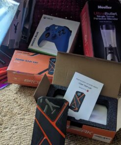 BRORAK Car Jump Starter Battery Pack, 1500A Jump Box for Car Battery Jump Starter, 12V Portable Jump Starter (Up to 7.0L Gas & 4.0L Diesel) Jump Pack with 3 Modes Flashlight and Jumper Cables 39 71fnayOo3uL