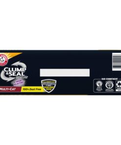Arm & Hammer Clump & Seal Litter, MultiCat 19lb Box 19 Pound Multicolor 25 71fny1mcm0L