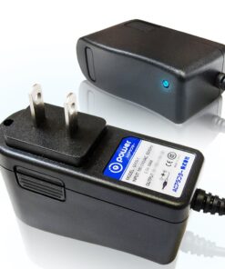 Alternative view of T-Power 9V Charger for Brother P-Touch PT-D200 PTD200 PT-D200VP PT-D210 Label Maker Replacement AD-24 AD-24ES AD-20 AD-30 AD-60 Inner-Negative Switching Power Supply Cord