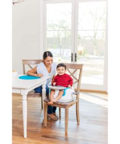 Bumbo Baby Toddler Adjustable 3 in 1 Multi Seat High Chair and Booster Seat with Removable Tray and Buckle Strap for Toddlers 1 to 3, Cool Gray Cool Grey 19 71fq4QvUowL