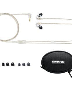 Shure SE215-CL Sound-isolating Earphones - Clear 3.5mm Cable 24 71fqLSXHpnL