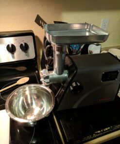 Sunmile SM-G33 Electric Meat Grinder - 1HP 800W Max Power - ETL Stainless Steel Meat Grinder Mincer Sausage Stuffer, Stainless Steel Blade and Plates and 1 Sausage Maker 42 71fqWpBfwuL